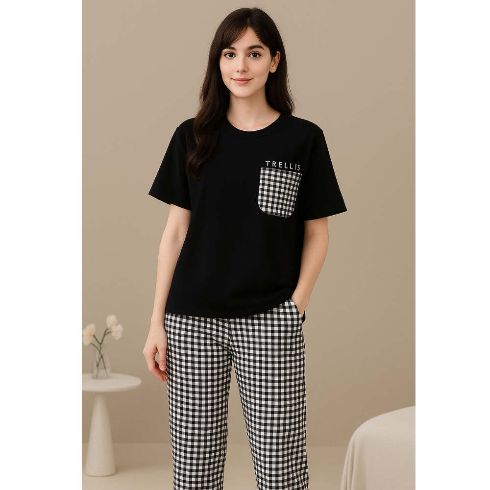 Checkered Pjs for Women