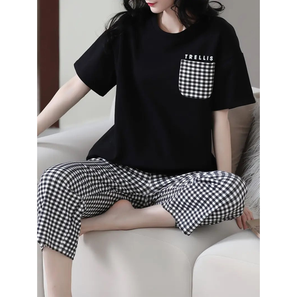 Checkered Pjs for Women