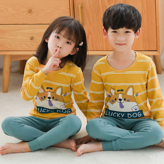 Lucky Dog Printed Kids Wear