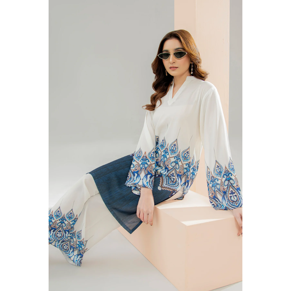 Printed Crepe Co-ord Set