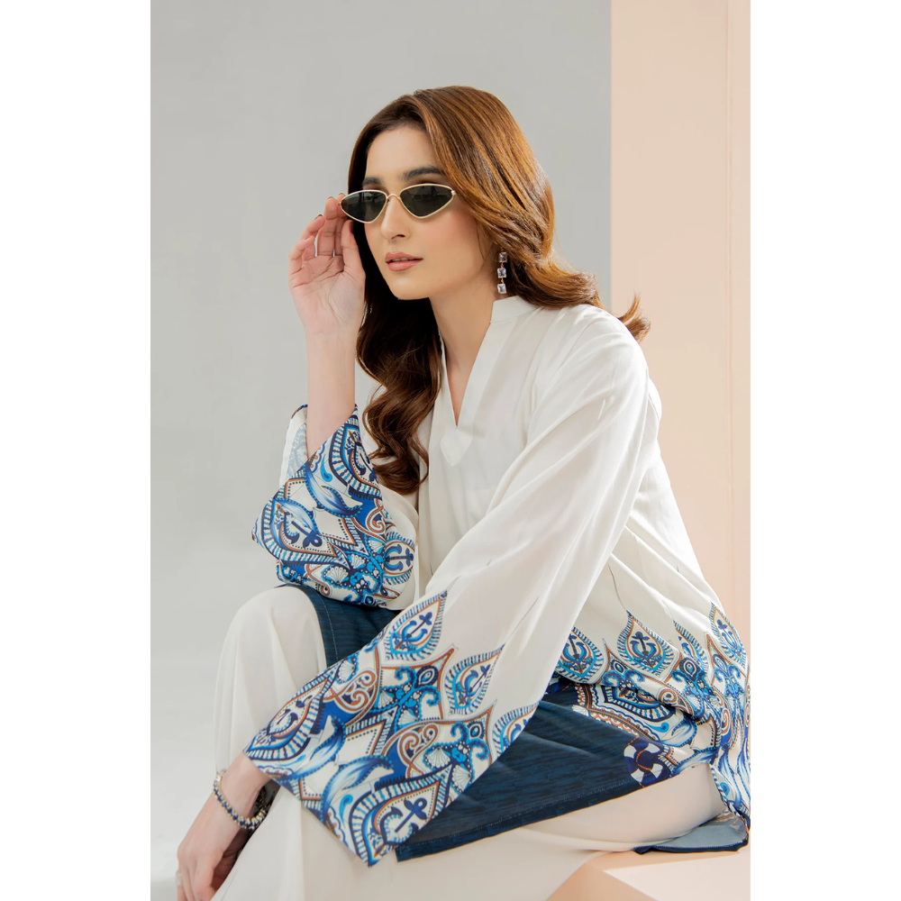 Printed Crepe Co-ord Set