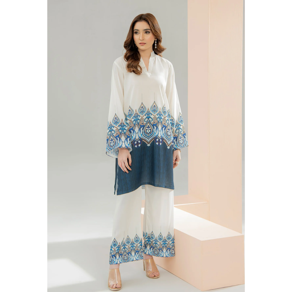 Printed Crepe Co-ord Set