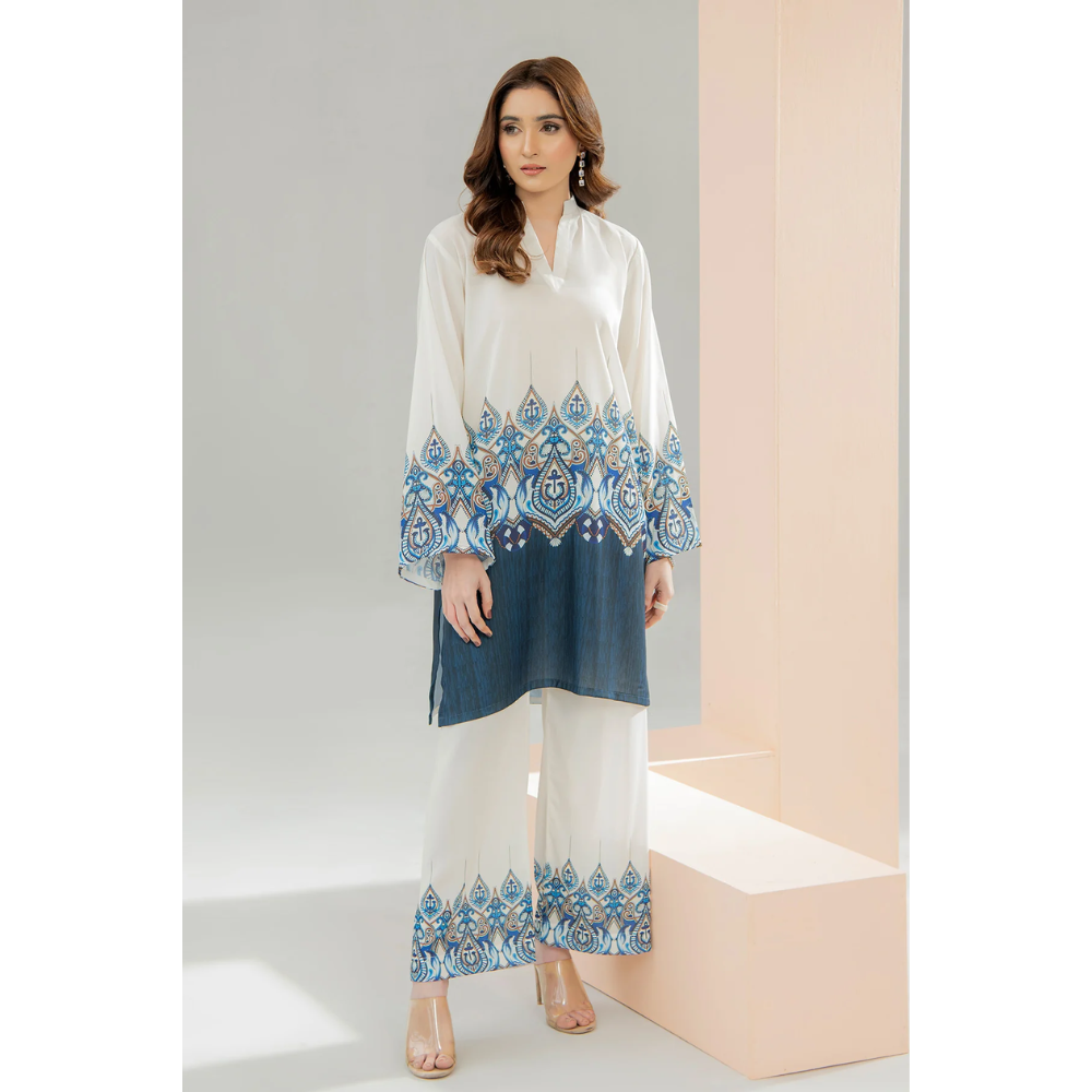 Printed Crepe Co-ord Set