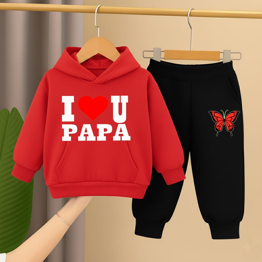 Kids Hoodie & Trouser Winter Set
